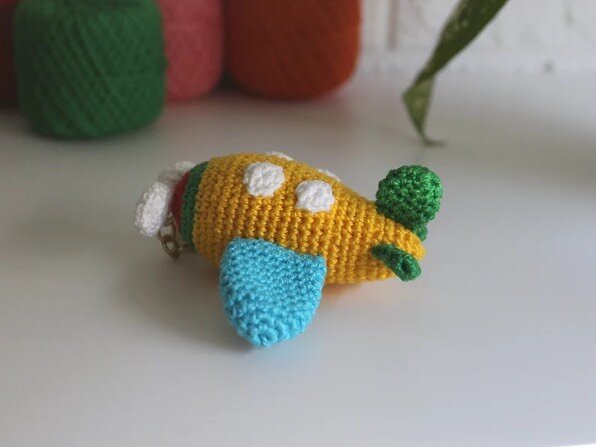 Amigurumi Airplane Free Pattern 4