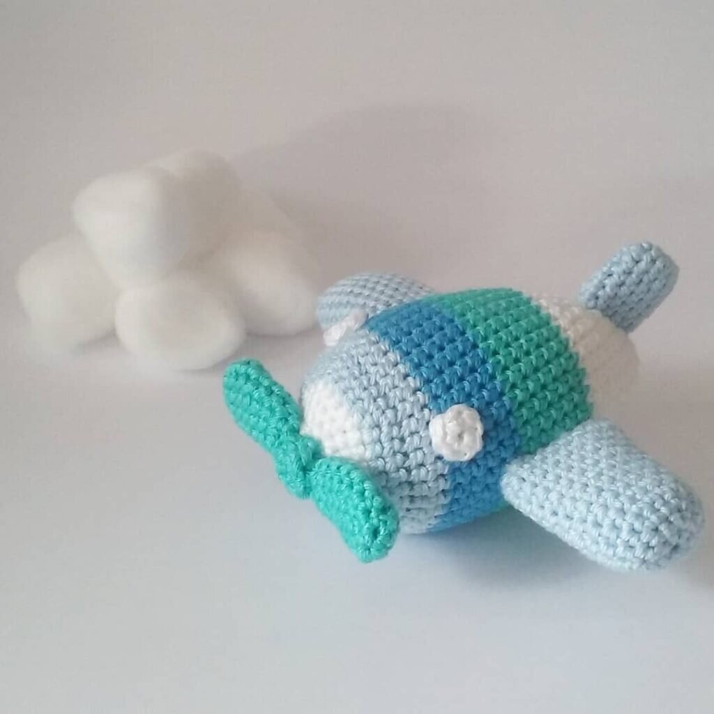 Amigurumi Airplane Free Pattern 7