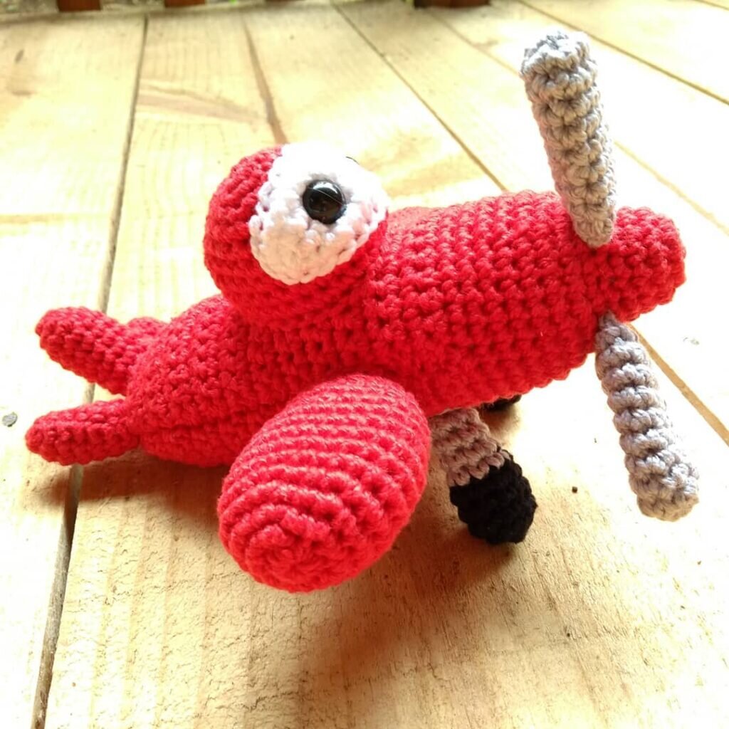 Amigurumi Airplane Free Pattern 5