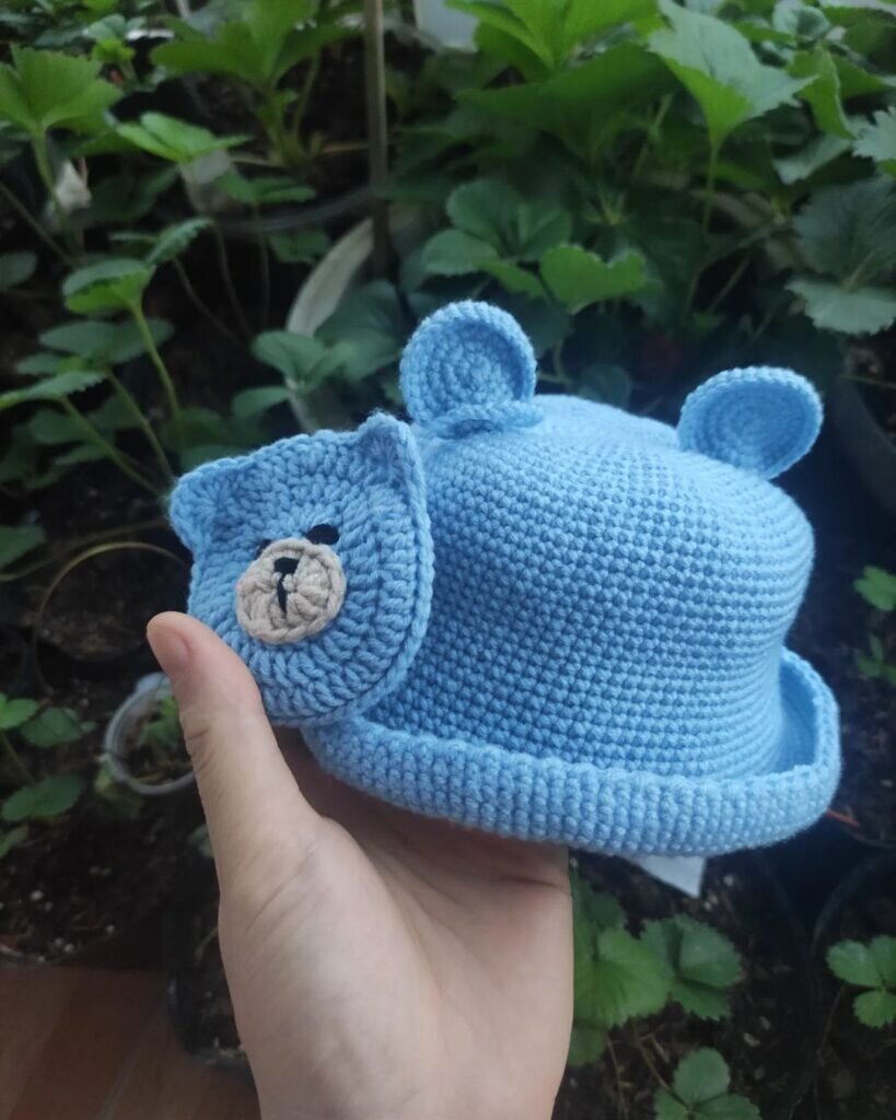 Amigurumi Animal Hat Free Pattern 5