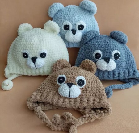 Amigurumi Animal Hat Free Pattern