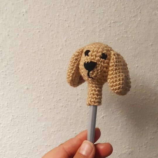 Amigurumi Animals On a Pencil Free Pattern 6