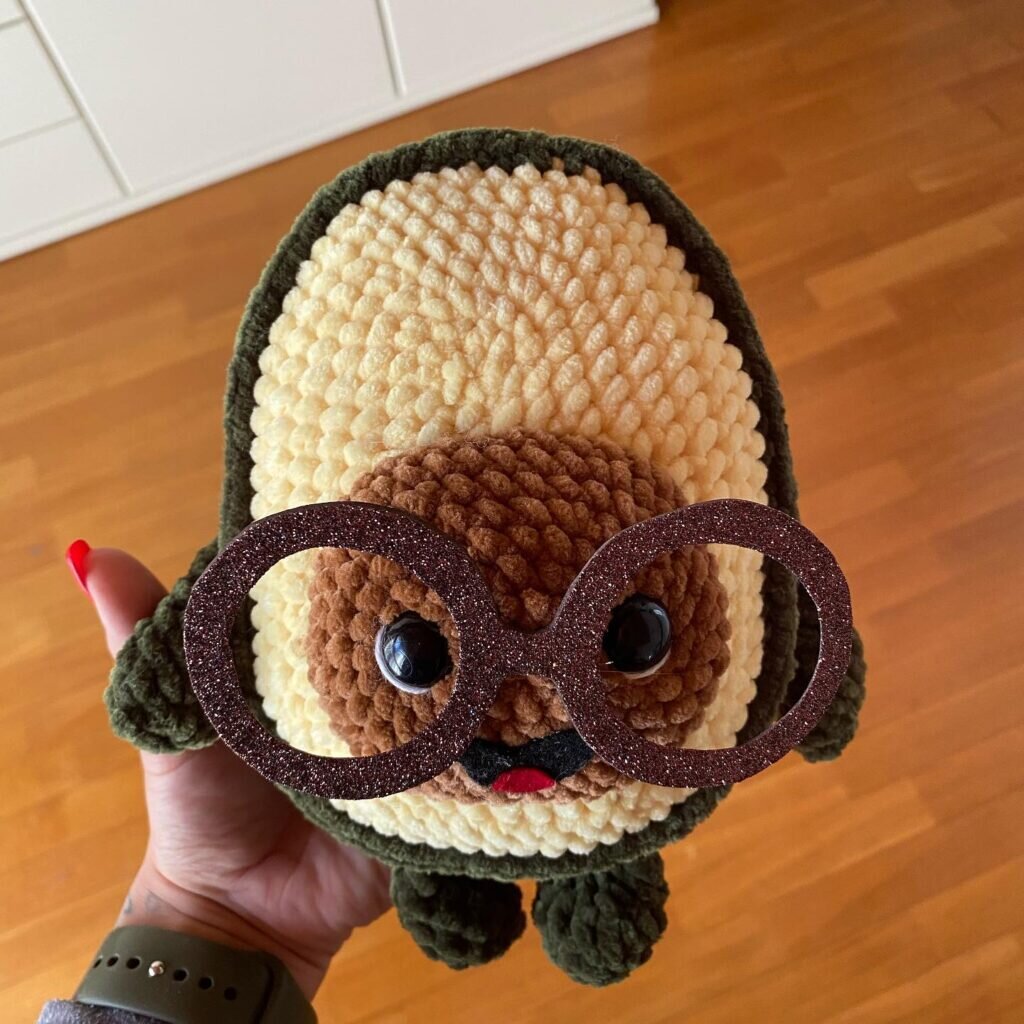 Amigurumi Avocado Free Pattern 6