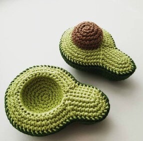 Amigurumi Avocado Free Pattern