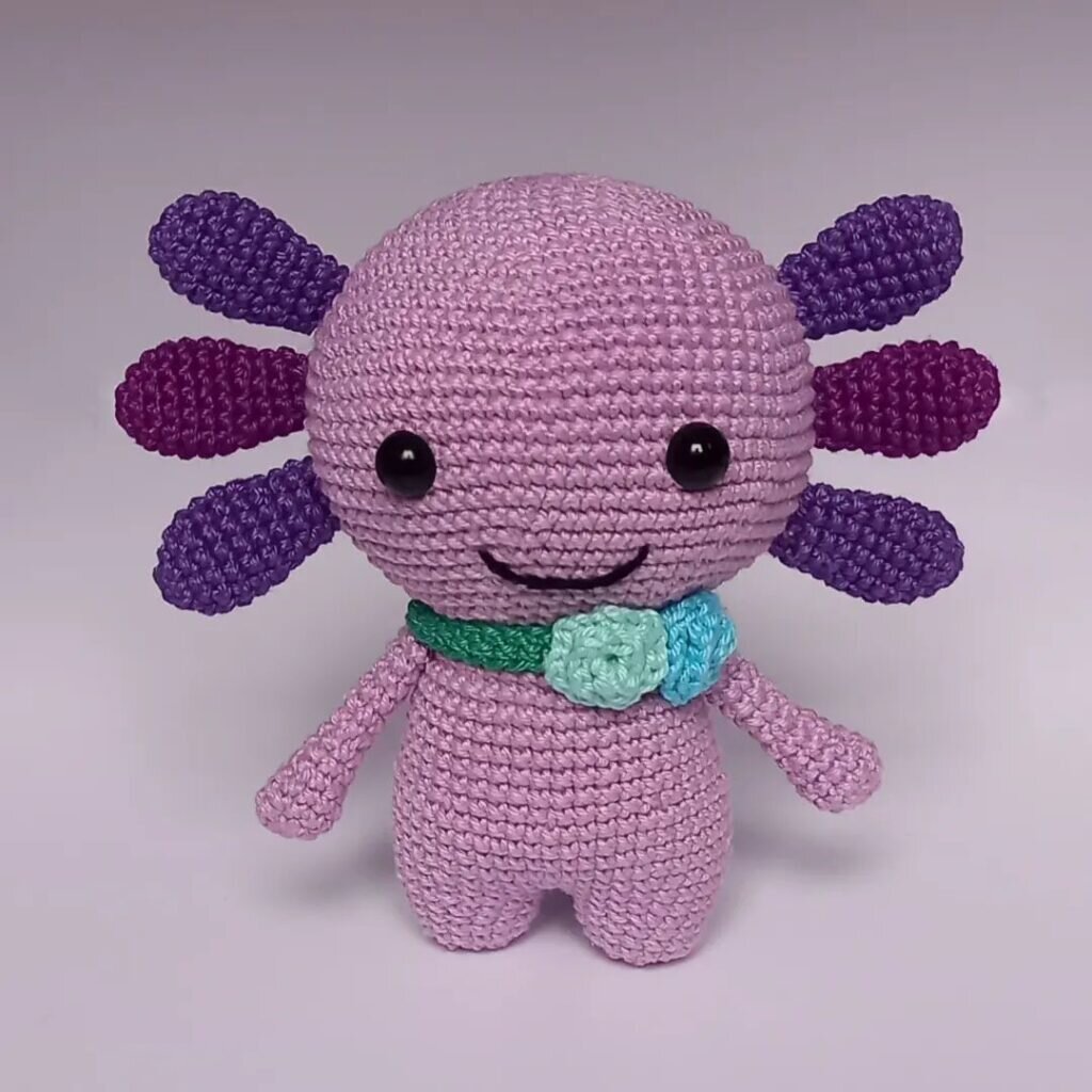 Amigurumi Axolotl Free Pattern 2