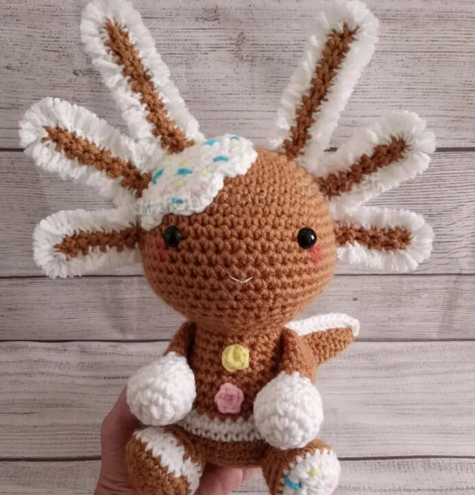 Amigurumi Axolotl Free Pattern 6