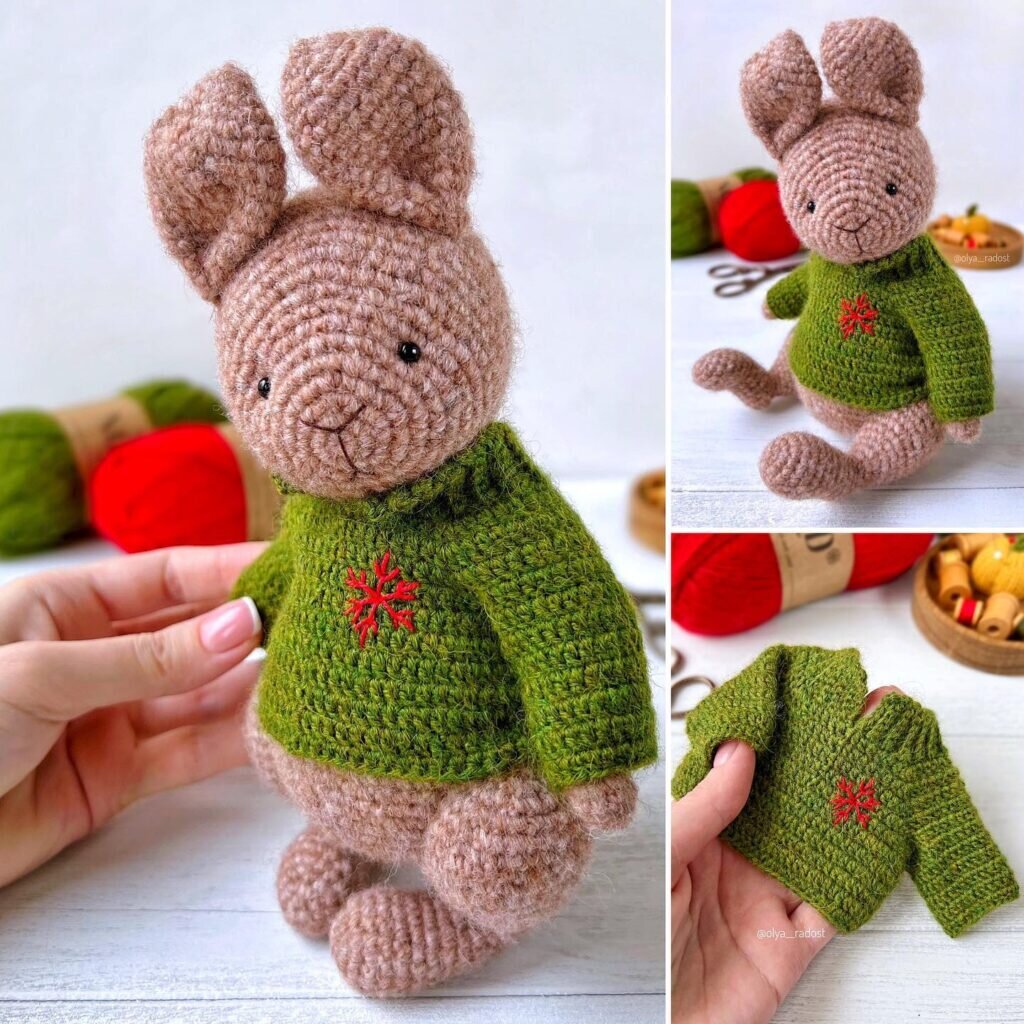 Amigurumi Baby Doll Bunny Free Pattern 1