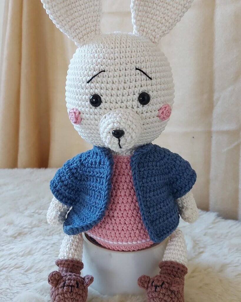 Amigurumi Baby Doll Bunny Free Pattern 2