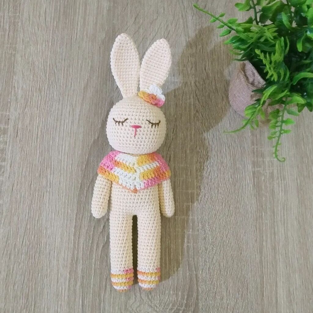 Amigurumi Baby Doll Bunny Free Pattern 5