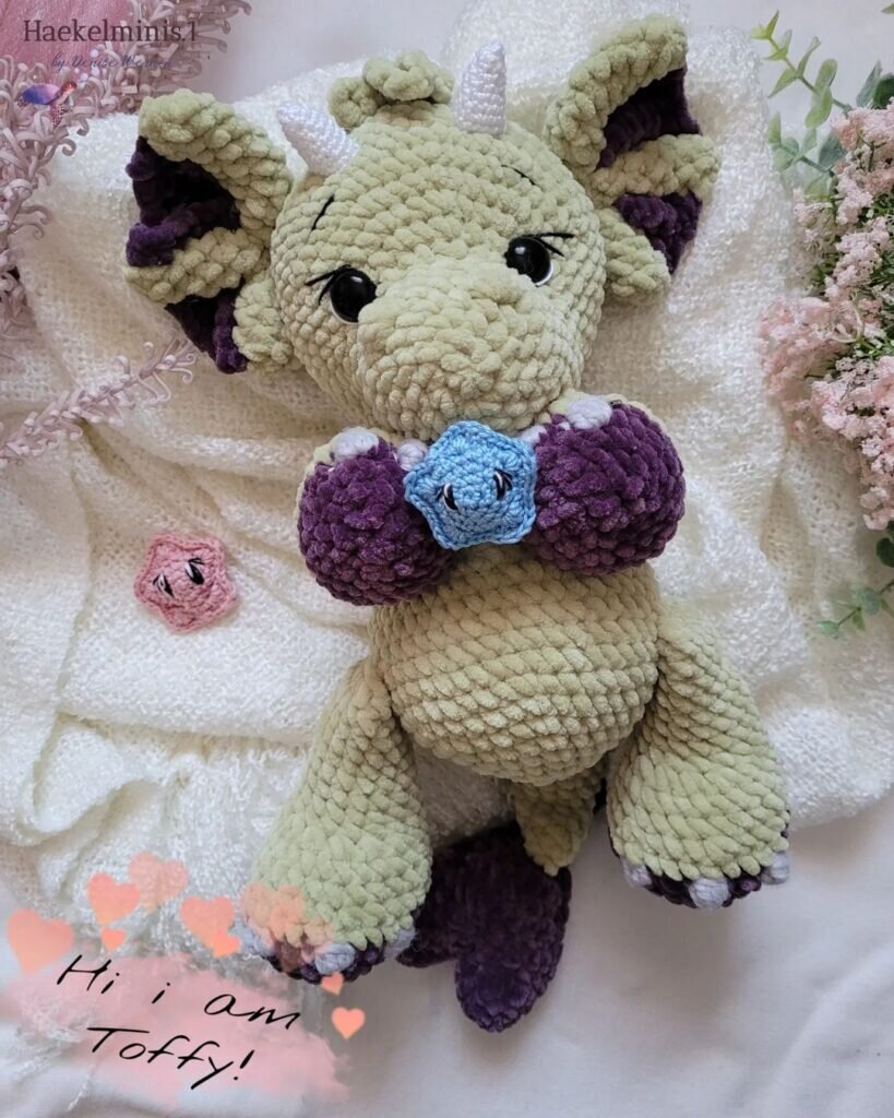 Amigurumi Baby Dragon Free Pattern 2