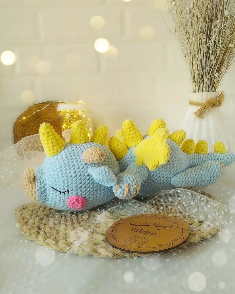 Amigurumi Baby Dragon Free Pattern 6