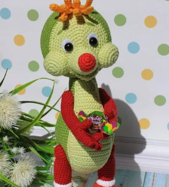 Amigurumi Baby Dragon Free Pattern