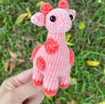 Amigurumi Baby Giraffe Free Pattern 1