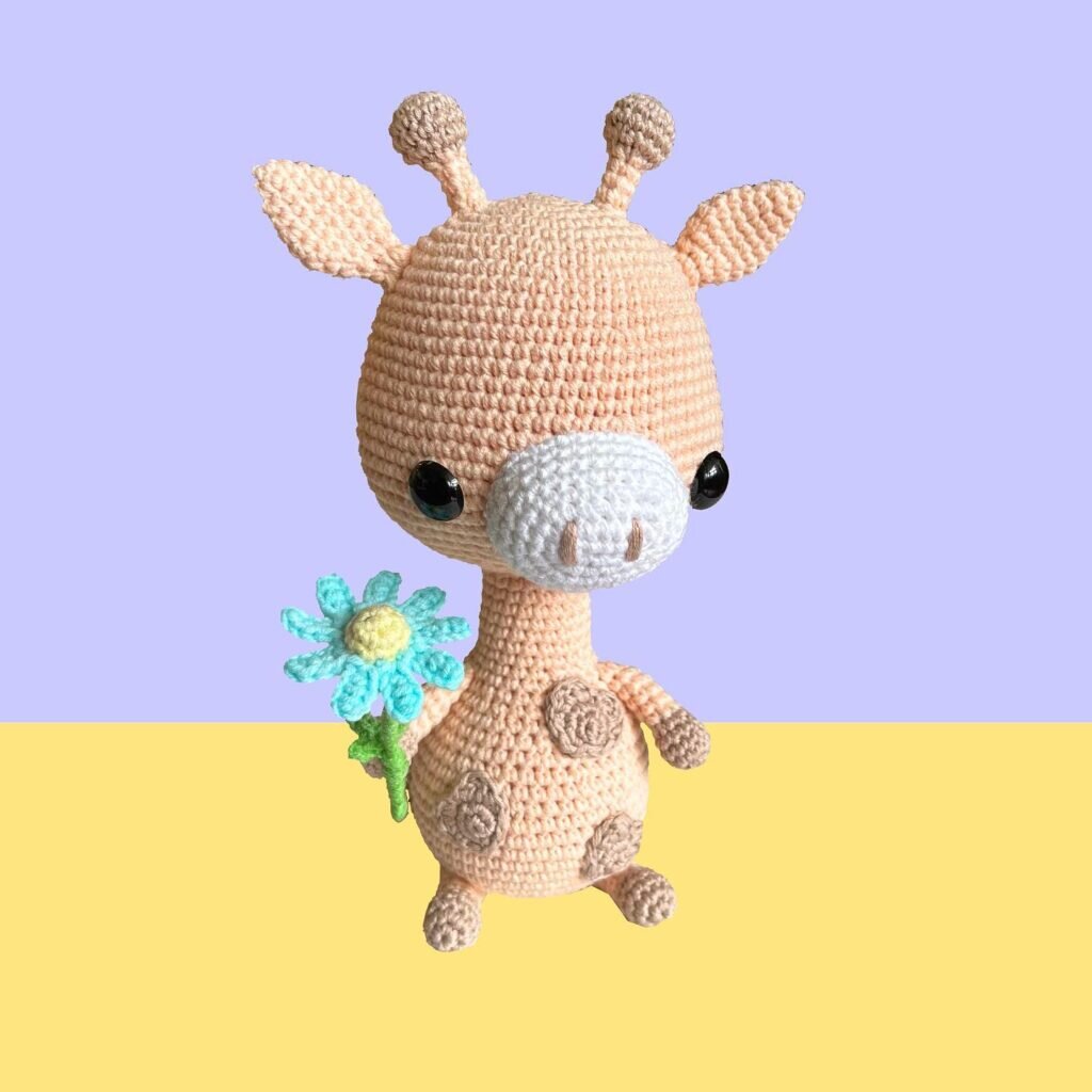 Amigurumi Baby Giraffe Free Pattern 4