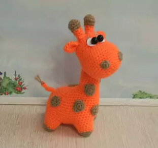 Amigurumi Baby Giraffe Free Pattern