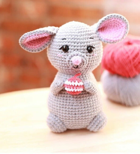 Amigurumi Baby Mouse Free Pattern 5