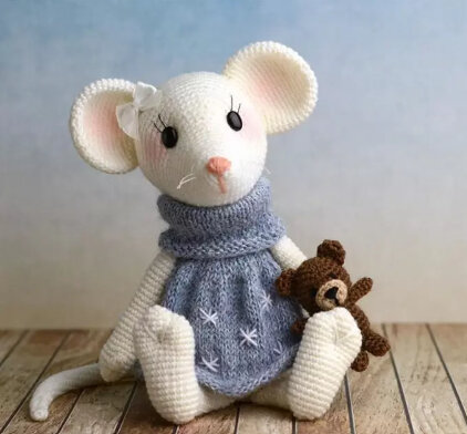 Amigurumi Baby Mouse Free Pattern