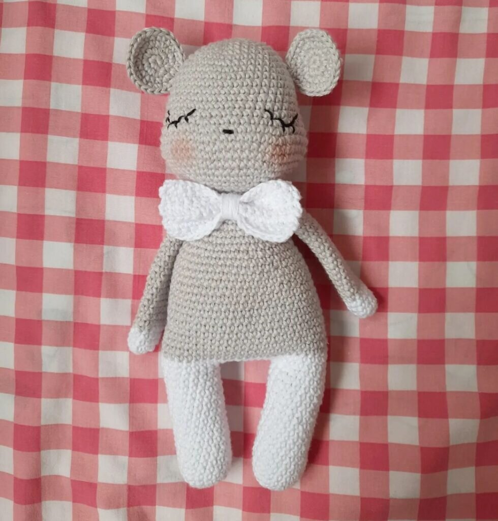 Amigurumi Baby Mouse Free Pattern 5