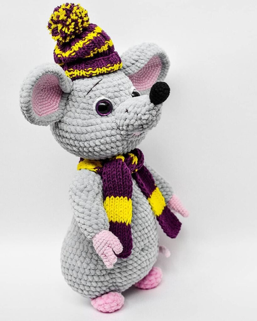 Amigurumi Baby Mouse Free Pattern 6