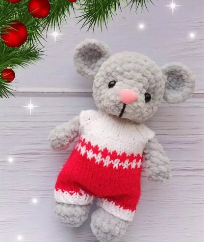 Amigurumi Baby Mouse Free Pattern