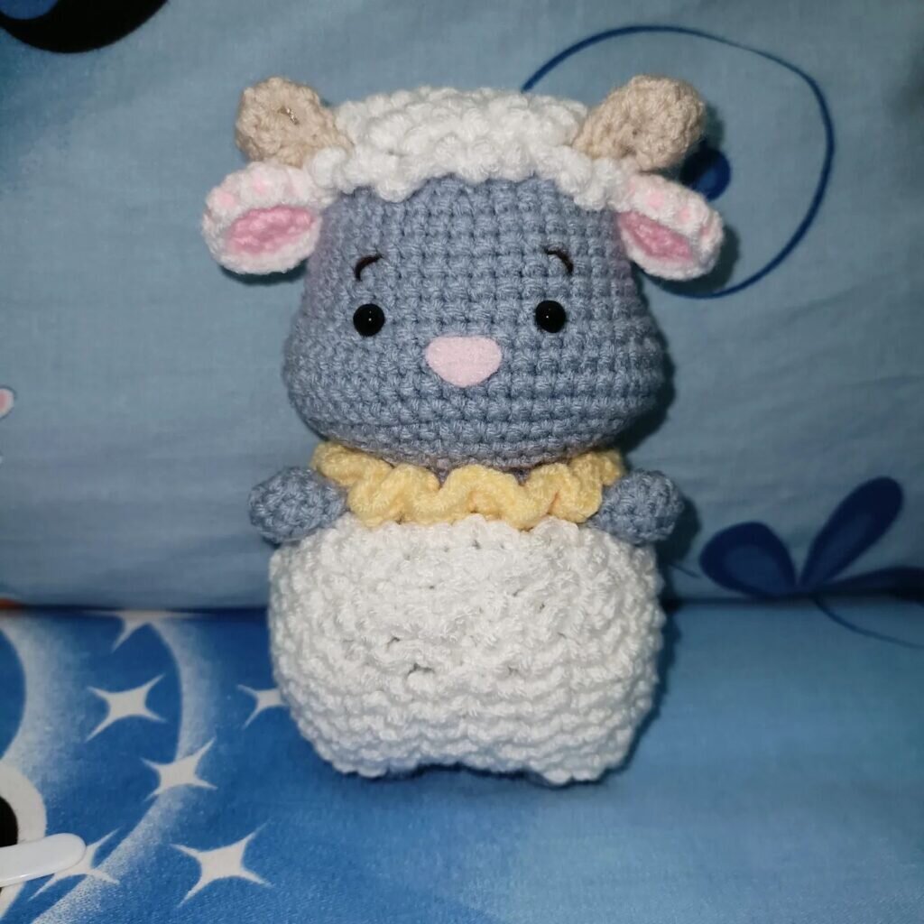 Amigurumi Baby Sheep Free Pattern 1