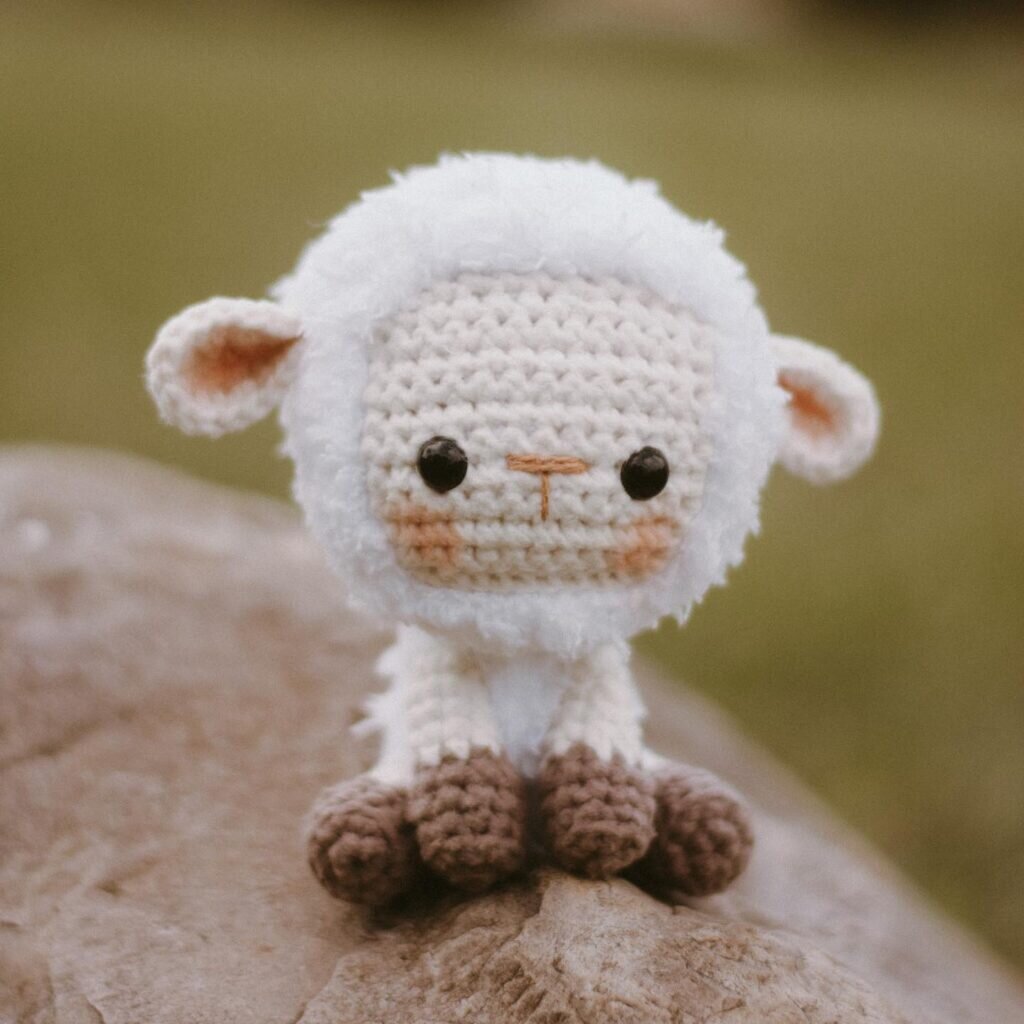 Amigurumi Baby Sheep Free Pattern 3