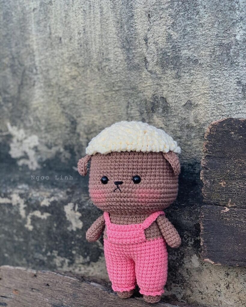 Amigurumi Baby Sheep Free Pattern 4