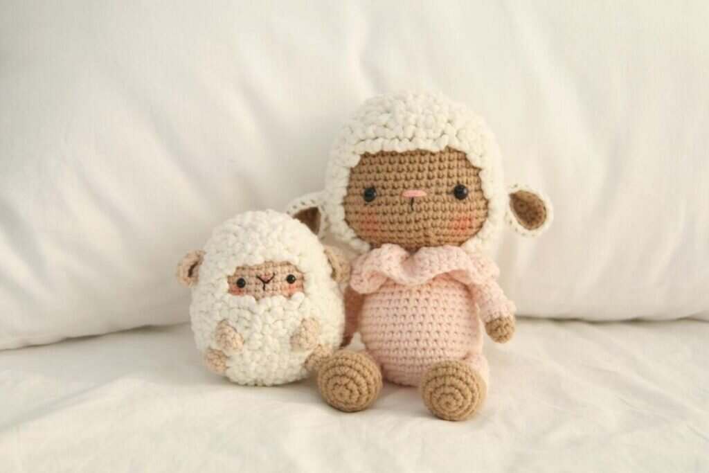 Amigurumi Baby Sheep Free Pattern 5