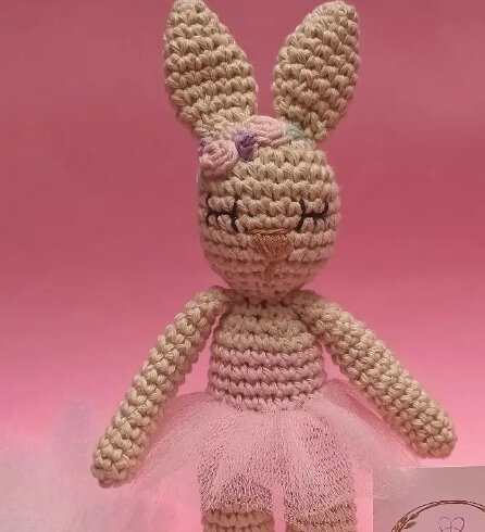 Amigurumi Ballerina Bunny Free Pattern 2