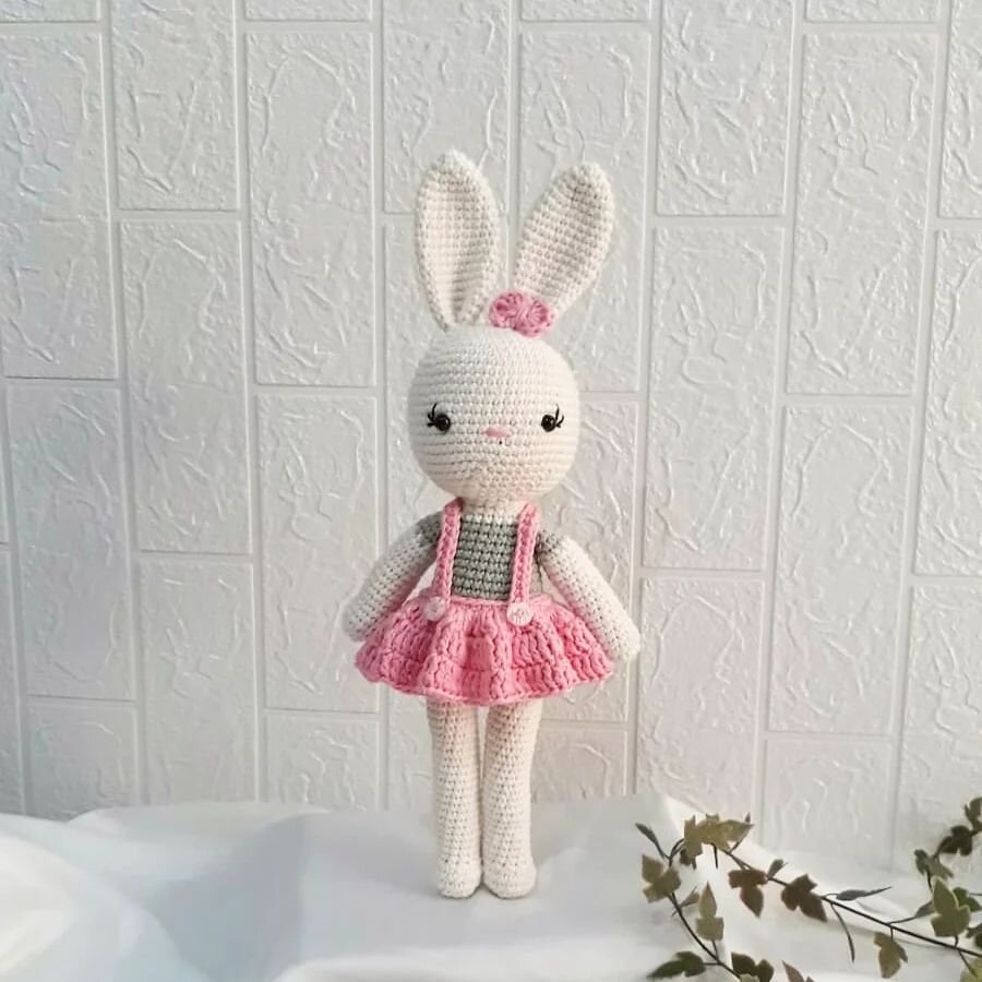 Amigurumi Ballerina Bunny Free Pattern 4