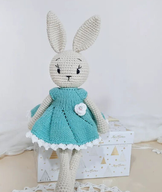 Amigurumi Ballerina Bunny Free Pattern 8