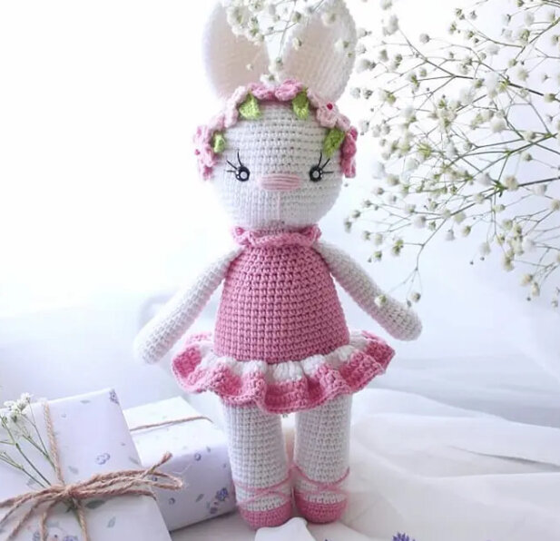 Amigurumi Ballerina Bunny Free Pattern