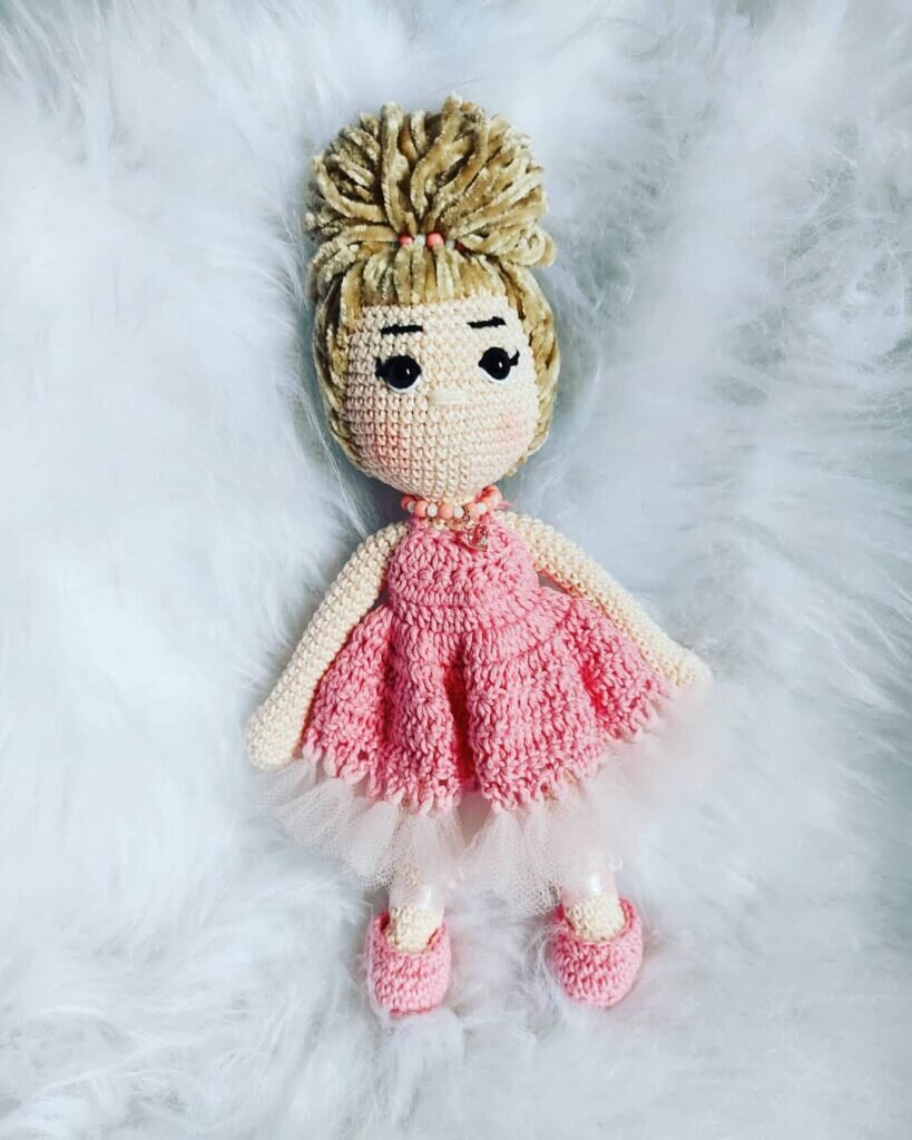 Amigurumi Ballerina Crochet Pattern 2