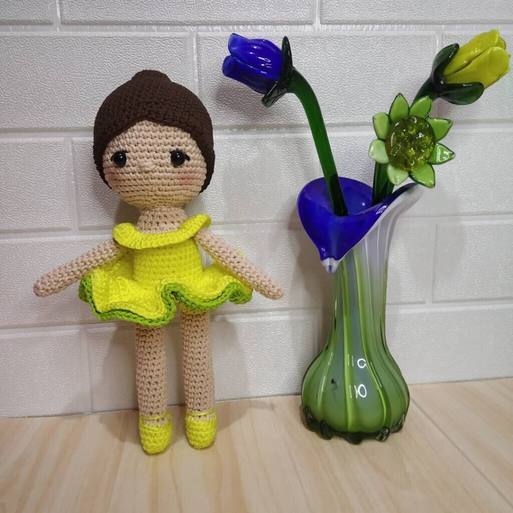 Amigurumi Ballerina Crochet Pattern 3