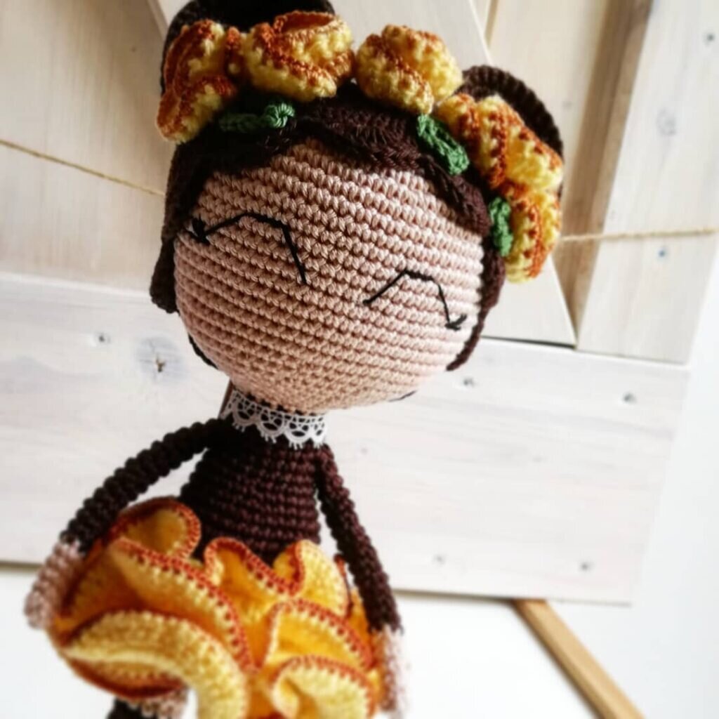 Amigurumi Ballerina Crochet Pattern 4