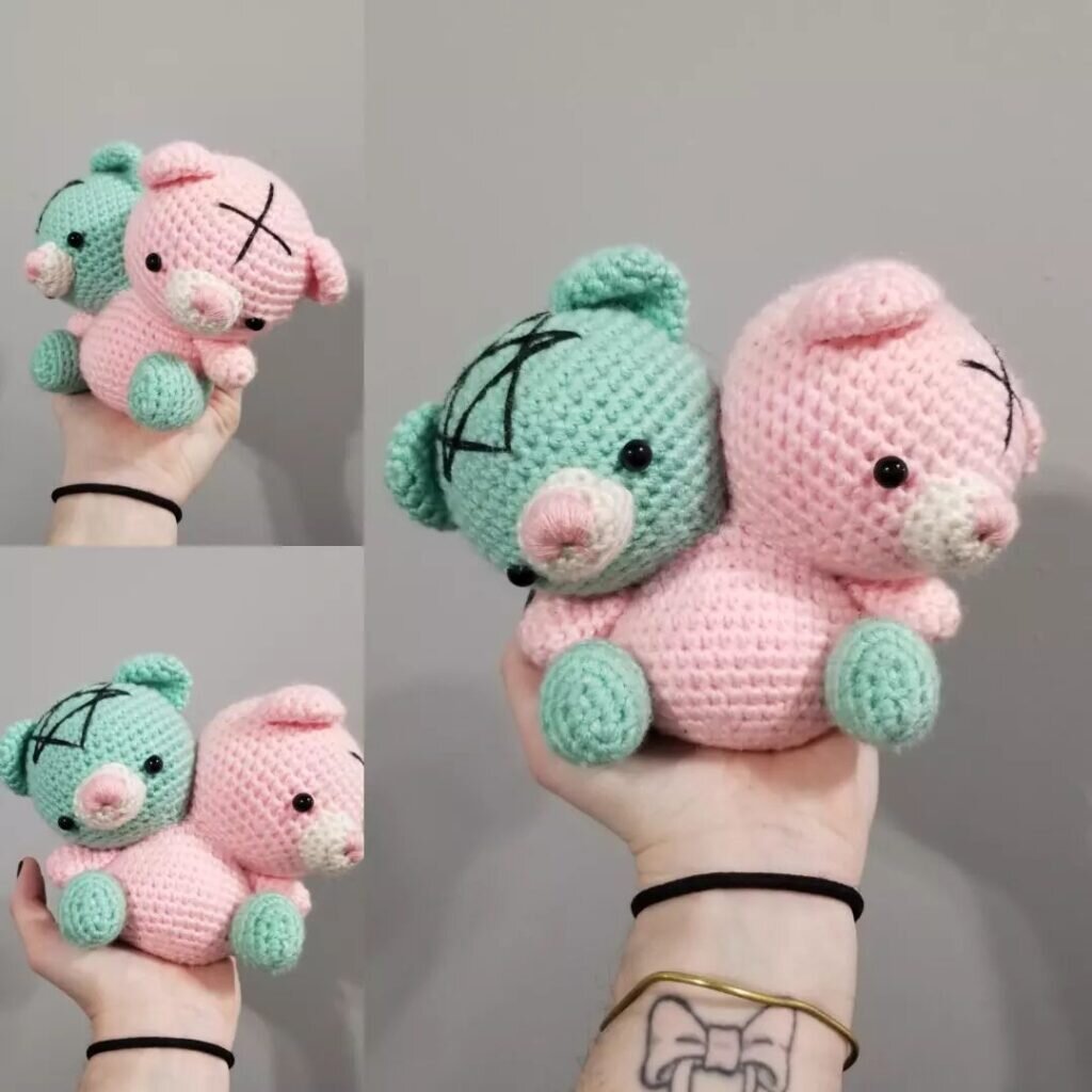 Amigurumi Bear Baby Free Pattern 3