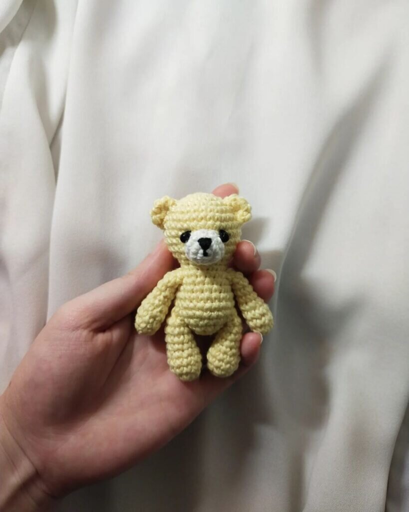 Amigurumi Bear Baby Free Pattern 6