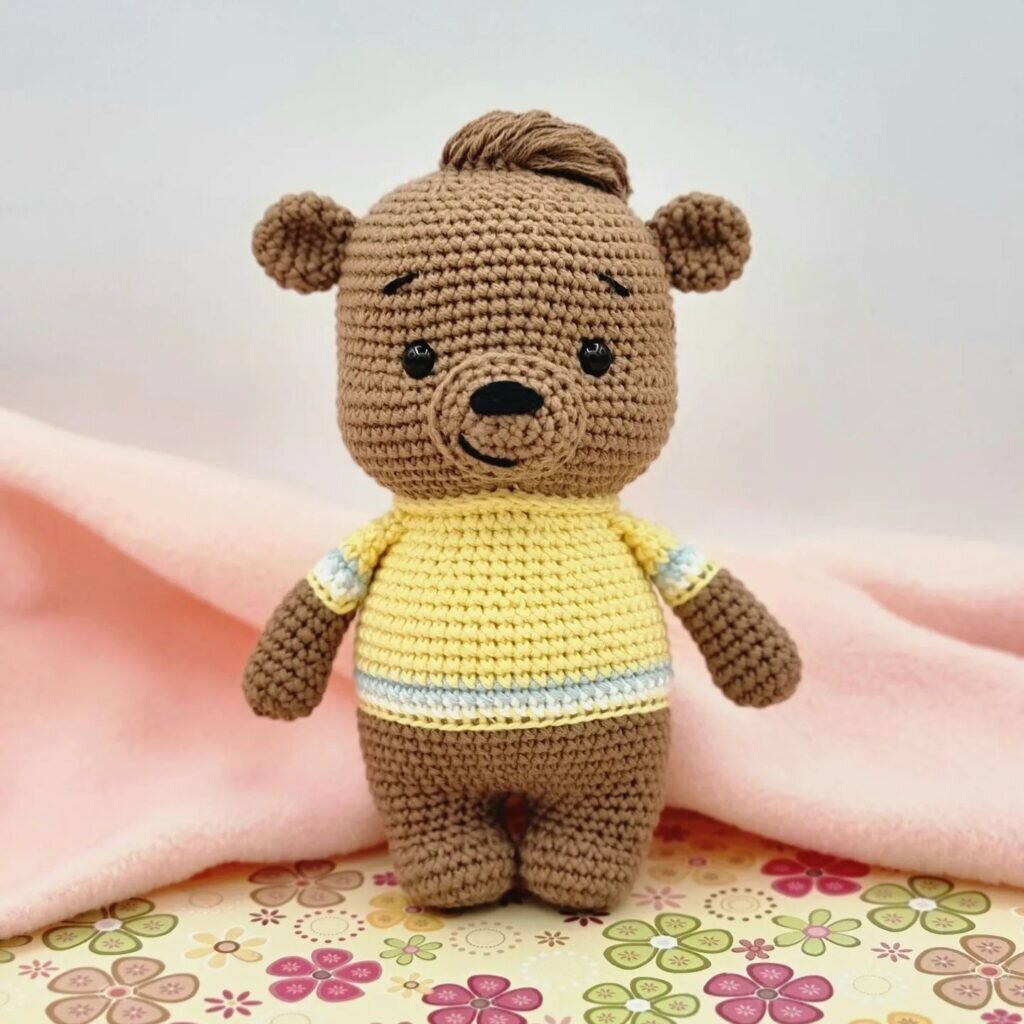 Amigurumi Bear Free Pattern 7