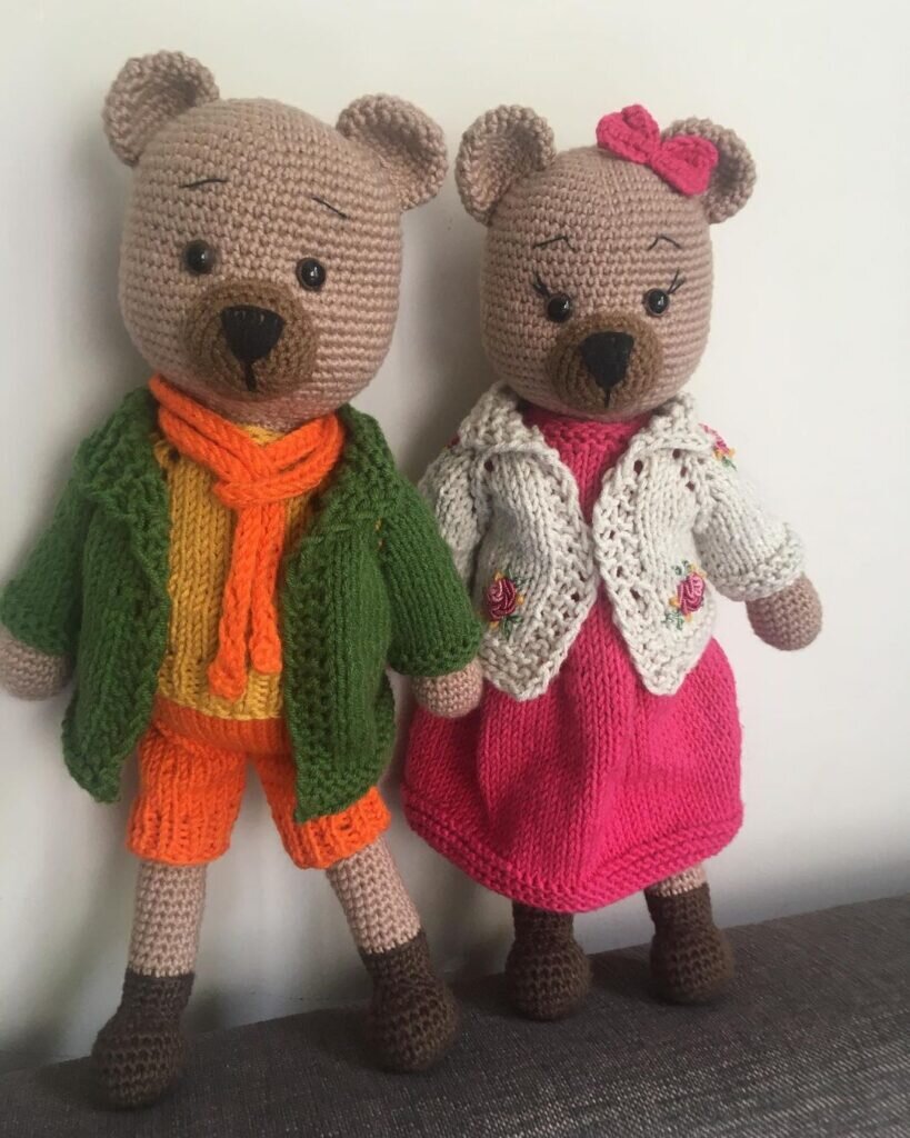 Amigurumi Bear Free Pattern 5