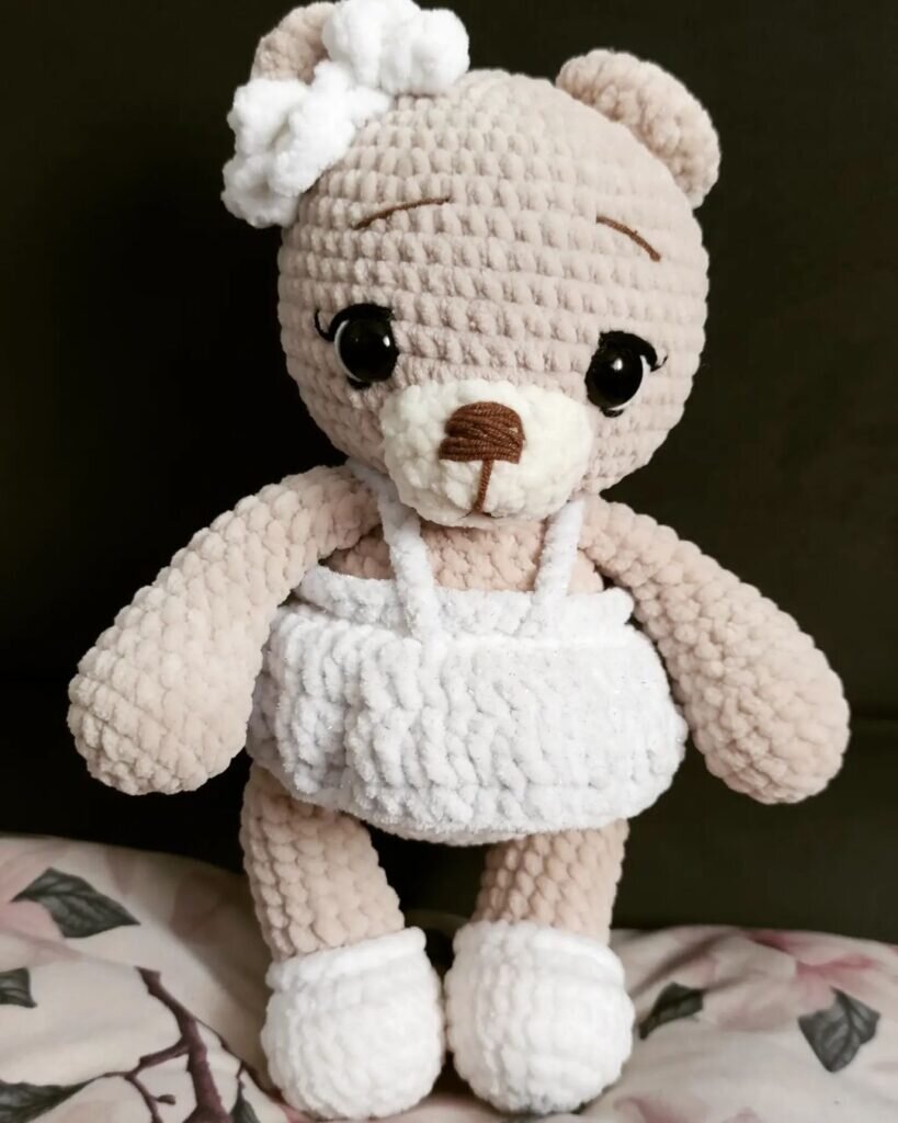 Amigurumi Bear Free Pattern 6