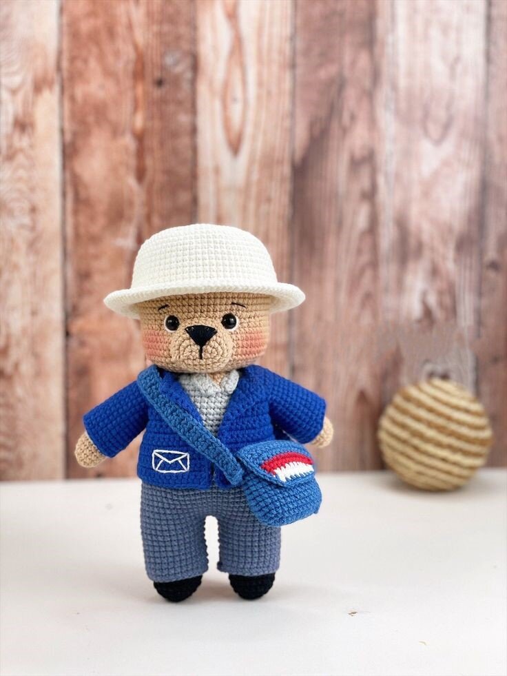 Amigurumi Bear Of The Post Free Pattern 6