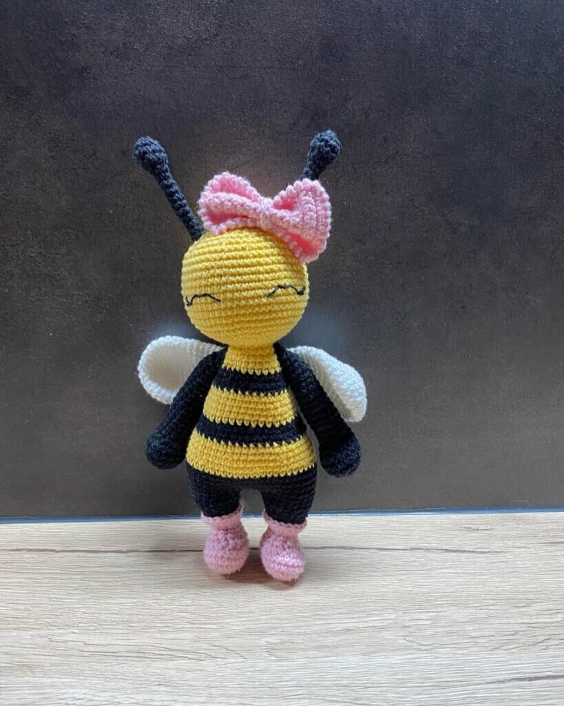 Amigurumi Bee Crochet Pattern 3