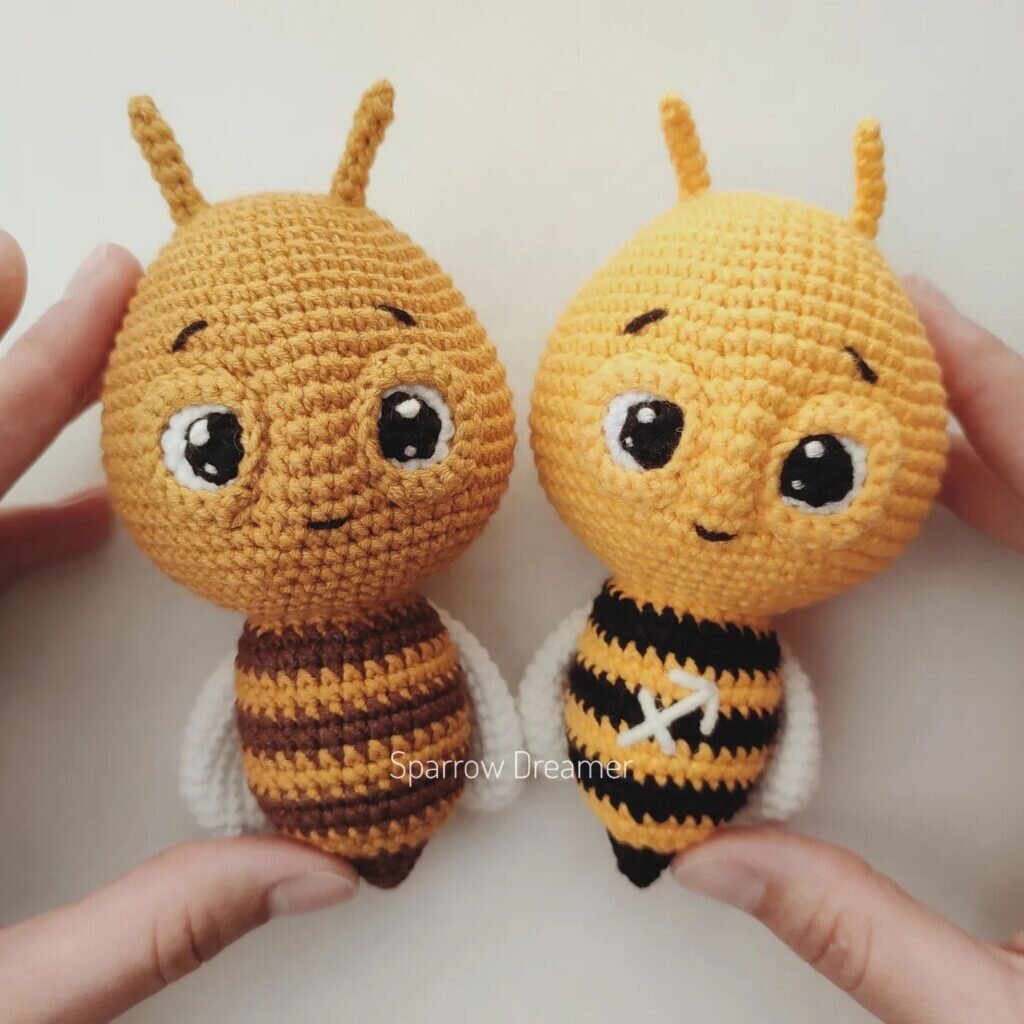 Amigurumi Bee Free Pattern 1