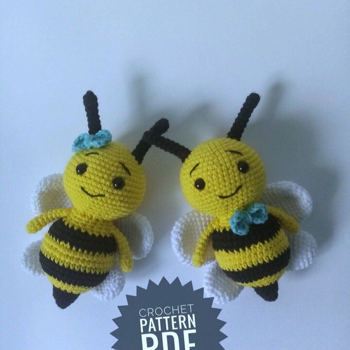 Amigurumi Bee Free Pattern 4