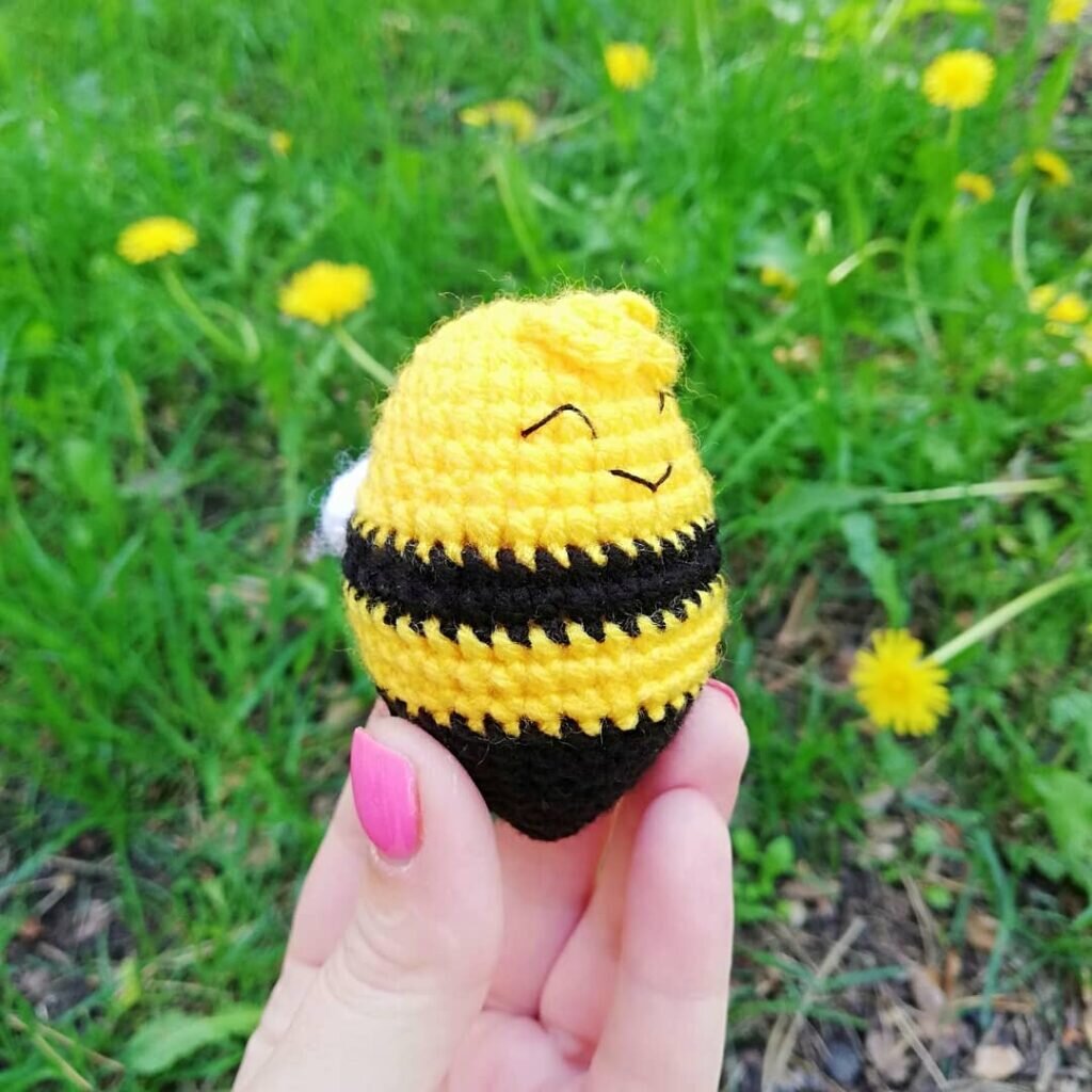 Amigurumi Bee Free Pattern 6