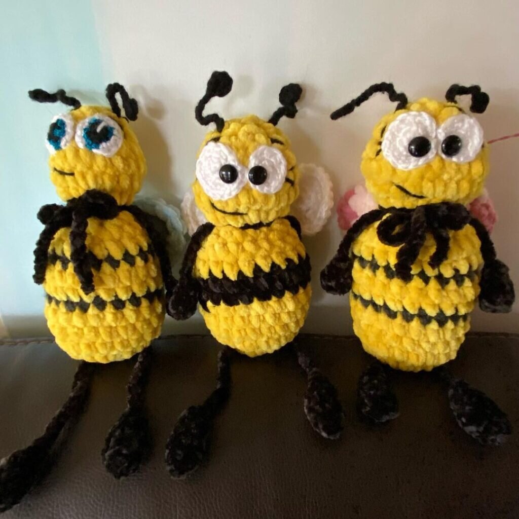 Amigurumi Bee Free Pattern 1