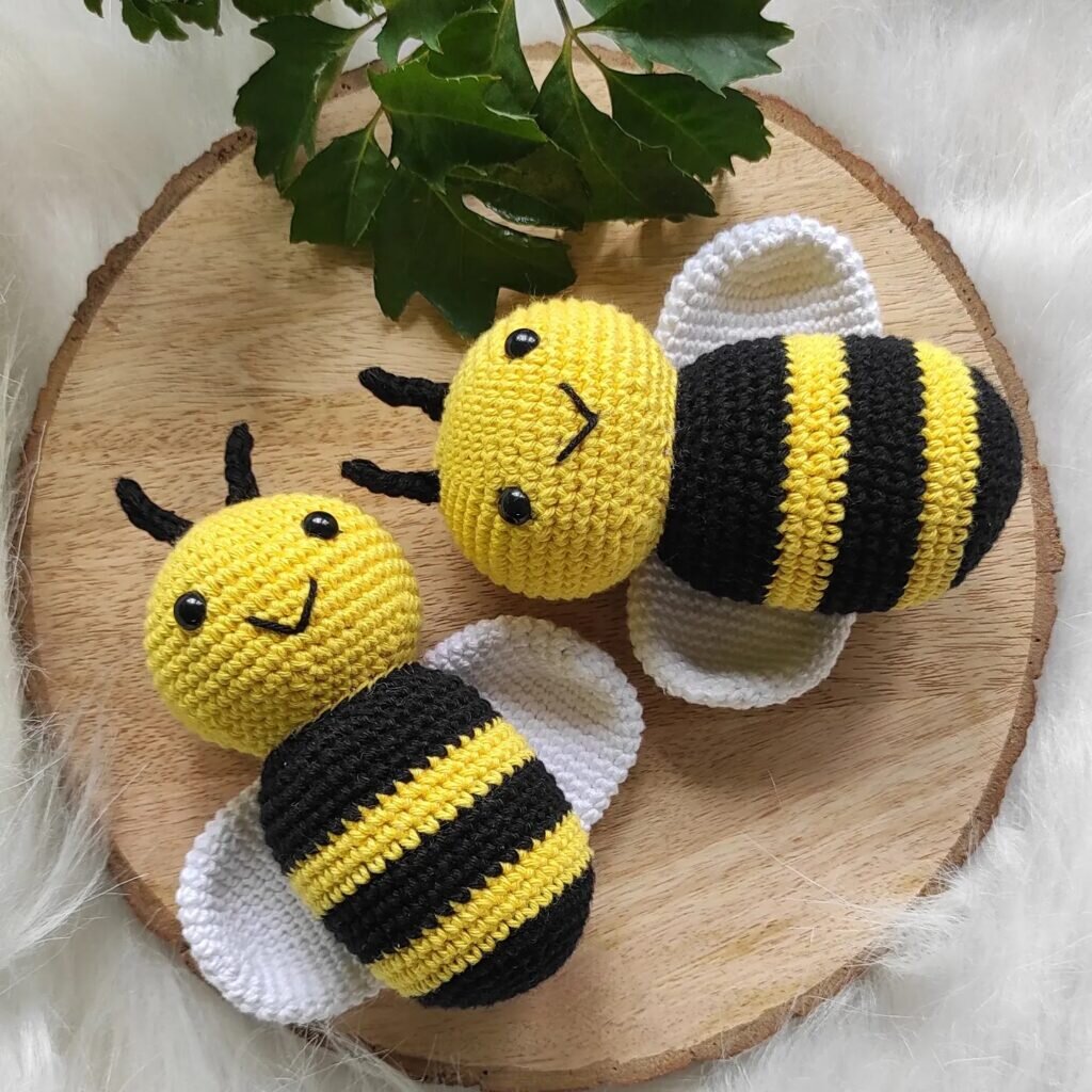 Amigurumi Bees Free Pattern 3