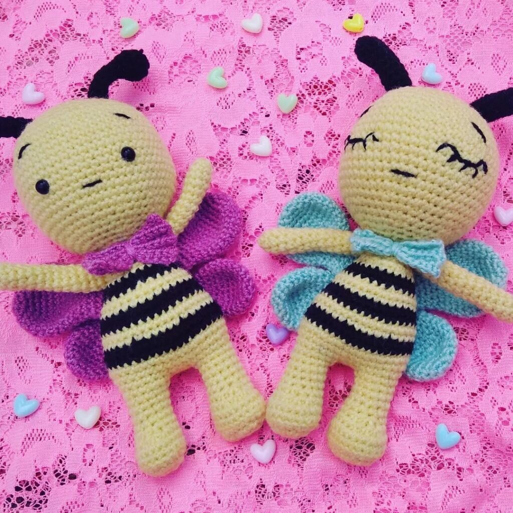 Amigurumi Bees Free Pattern 4