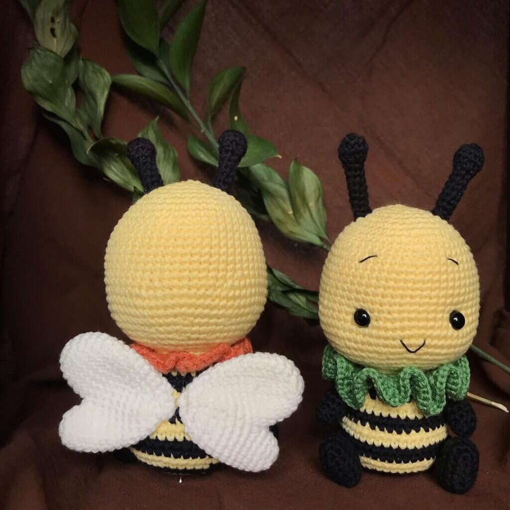 Amigurumi Bees Free Pattern 6