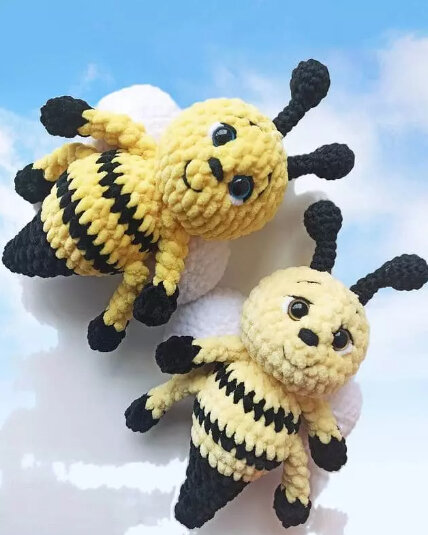 Amigurumi Bees Free Pattern